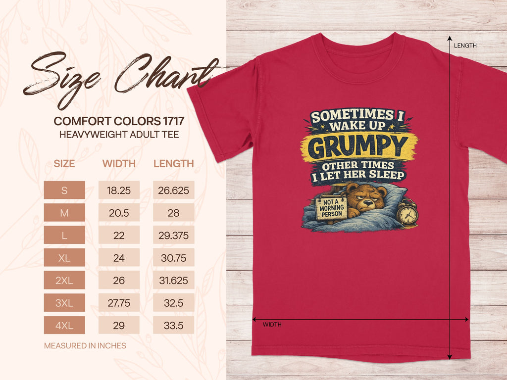 Grumpy Bear T-Shirt | Not A Morning Person Physical Item StupidShirts.com