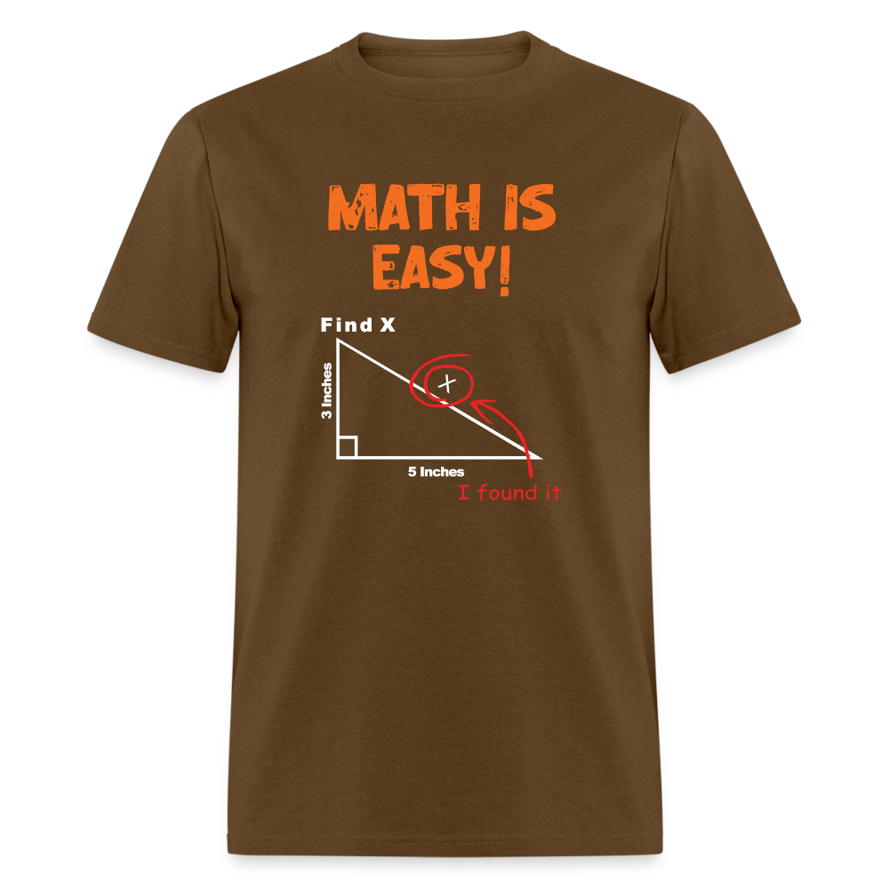 Find X Math Is Easy Funny Nerd Tee | StupidShirts.com Unisex T-Shirt StupidShirts.com