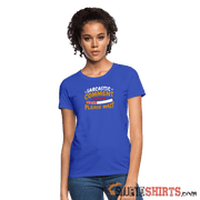 Please Wait Sarcastic Comment Loading - Women's T-Shirt Women's T-Shirt StupidShirts.com