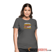 Please Wait Sarcastic Comment Loading - Women's T-Shirt Women's T-Shirt StupidShirts.com