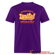 Introverts Unite Separately in Your Own Homes - Men's Men's T-Shirt StupidShirts.com