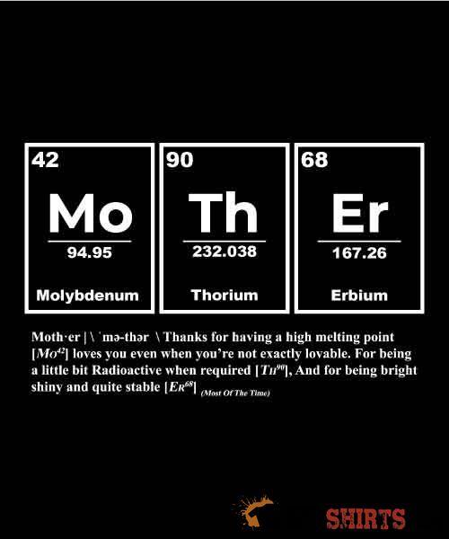 Mother Element Funny Science Mom Tee | StupidShirts.com Unisex T-Shirt StupidShirts.com