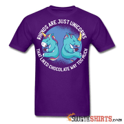 Rhinos Are Just Unicorns - Men's T-Shirt - StupidShirts.com Men's T-Shirt StupidShirts.com