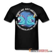 Rhinos Are Just Unicorns - Men's T-Shirt - StupidShirts.com Men's T-Shirt StupidShirts.com