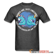 Rhinos Are Just Unicorns - Men's T-Shirt - StupidShirts.com Men's T-Shirt StupidShirts.com