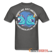 Rhinos Are Just Unicorns - Men's T-Shirt - StupidShirts.com Men's T-Shirt StupidShirts.com