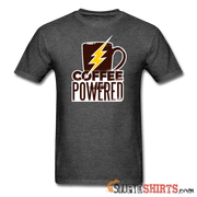 Powered by Coffee - Men's T-Shirt - StupidShirts.com Men's T-Shirt StupidShirts.com