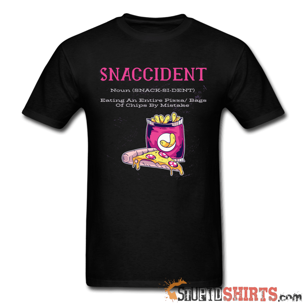 Snaccident Funny Snack T-Shirt | StupidShirts.com Unisex T-Shirt StupidShirts.com