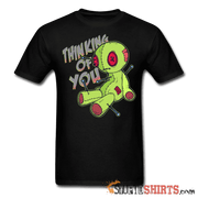 Voodoo Doll Thinking Of You - Men's T-Shirt - StupidShirts.com Men's T-Shirt StupidShirts.com