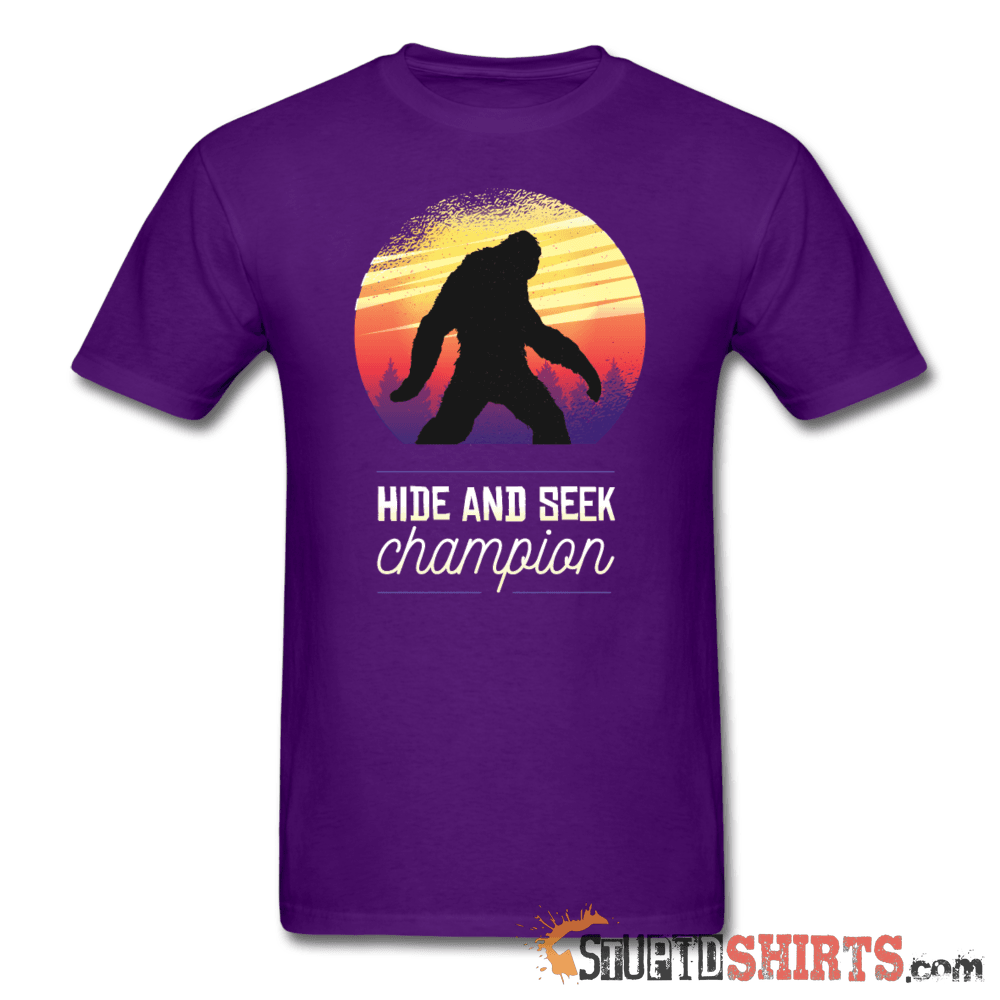 Hide And Seek Champion Funny T-Shirt | StupidShirts.com Unisex T-Shirt StupidShirts.com