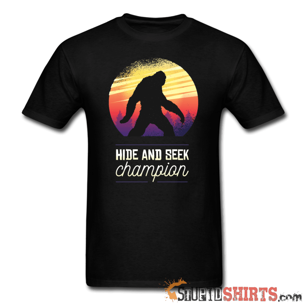 Hide And Seek Champion Funny T-Shirt | StupidShirts.com Unisex T-Shirt StupidShirts.com