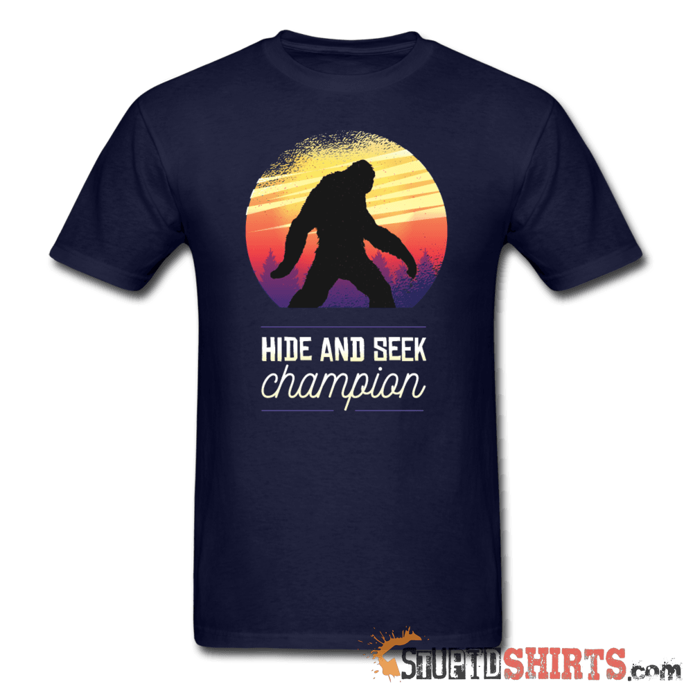 Hide And Seek Champion Funny T-Shirt | StupidShirts.com Unisex T-Shirt StupidShirts.com