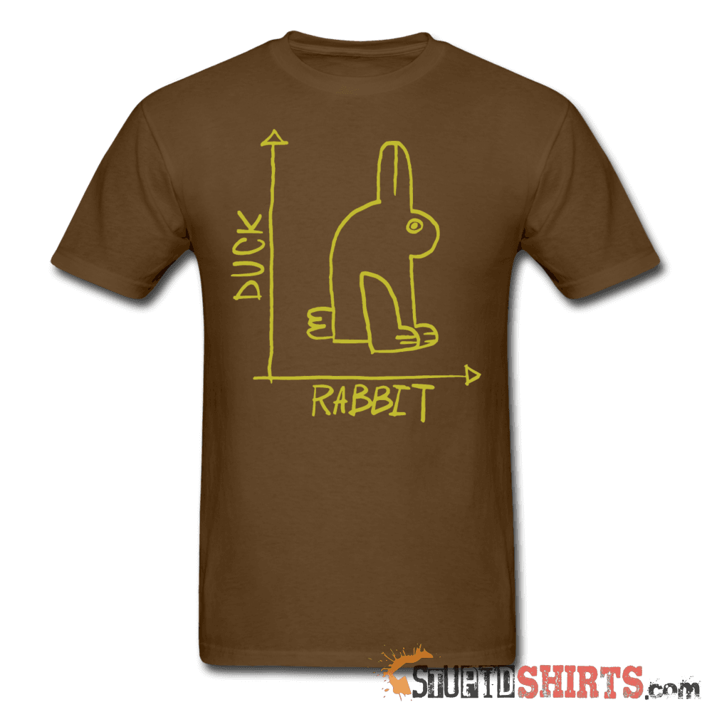 Rabbit or Duck Optical Illusion Tee | StupidShirts.com Unisex T-Shirt StupidShirts.com