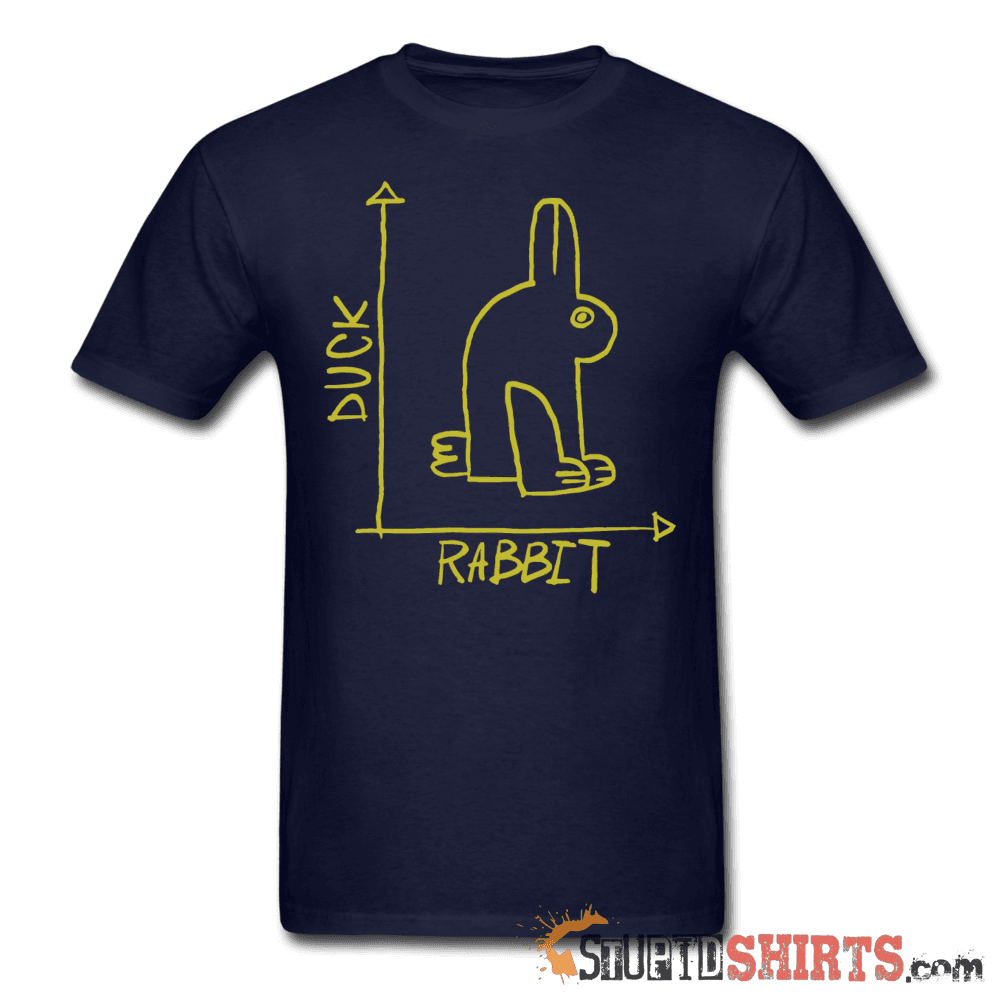 Rabbit or Duck Optical Illusion Tee | StupidShirts.com Unisex T-Shirt StupidShirts.com