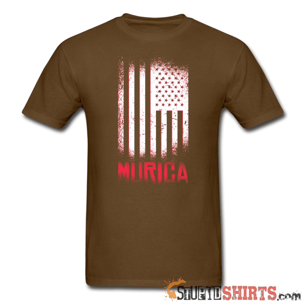 Murica American Flag Patriotic T-Shirt | StupidShirts.com Unisex T-Shirt StupidShirts.com