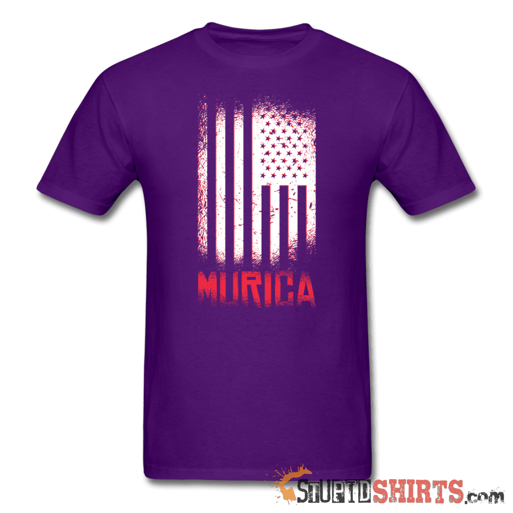Murica American Flag Patriotic T-Shirt | StupidShirts.com Unisex T-Shirt StupidShirts.com