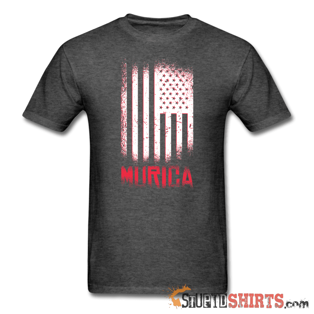 Murica American Flag Patriotic T-Shirt | StupidShirts.com Unisex T-Shirt StupidShirts.com