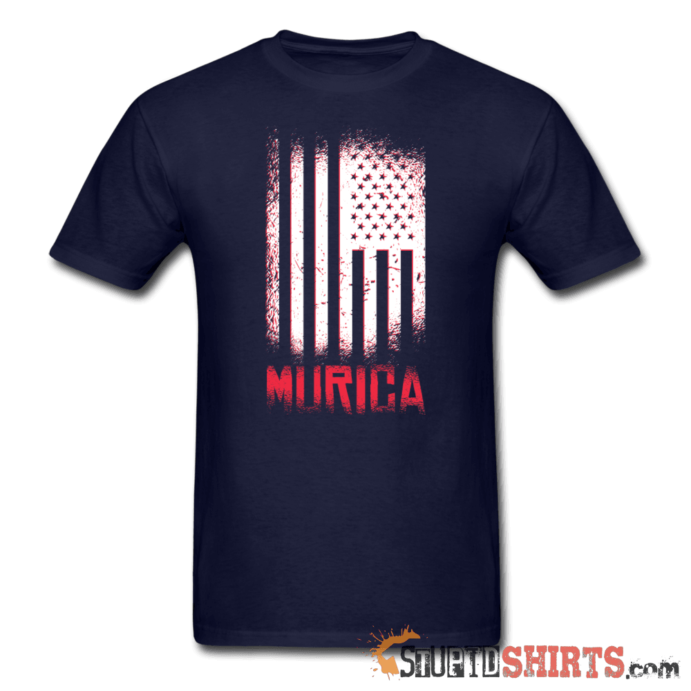 Murica American Flag Patriotic T-Shirt | StupidShirts.com Unisex T-Shirt StupidShirts.com