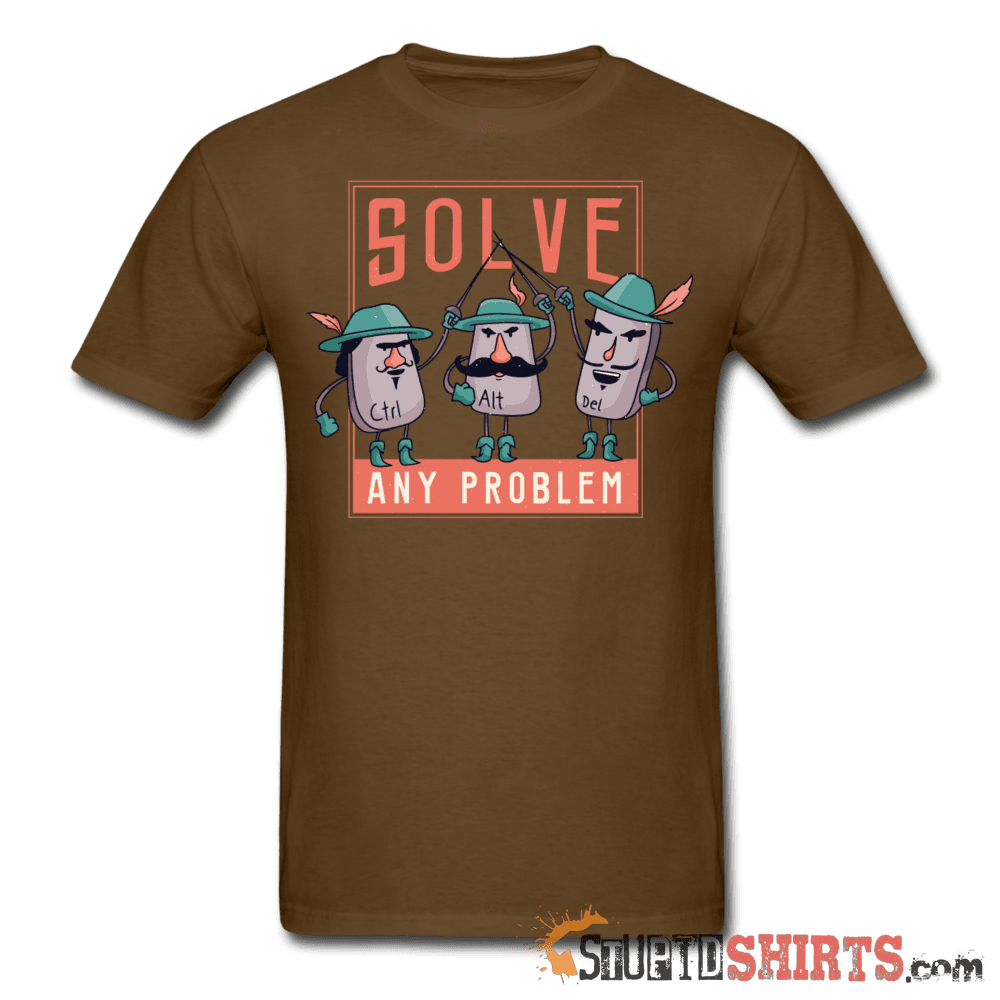 Solve Any Problem Ctrl+Alt+Del Geek Tee | StupidShirts.com Unisex T-Shirt StupidShirts.com