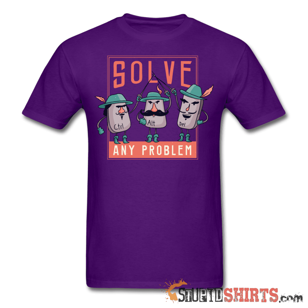 Solve Any Problem Ctrl+Alt+Del Geek Tee | StupidShirts.com Unisex T-Shirt StupidShirts.com