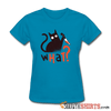 What? Cat with Knife - Women's T-Shirt - StupidShirts.com Women's T-Shirt StupidShirts.com