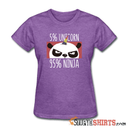 Unicorns or Ninjas and You | Funny Women's T-Shirts | StupidShirts.com Women's T-Shirt StupidShirts.com