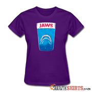 Jaws Teeth - Women's T-Shirt - StupidShirts.com Women's T-Shirt StupidShirts.com