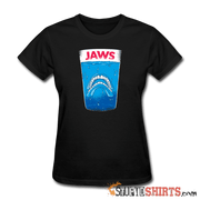 Jaws Teeth - Women's T-Shirt - StupidShirts.com Women's T-Shirt StupidShirts.com