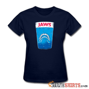 Jaws Teeth - Women's T-Shirt - StupidShirts.com Women's T-Shirt StupidShirts.com