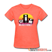 Never Forget Retro  - Women's T-Shirt - StupidShirts.com Women's T-Shirt StupidShirts.com