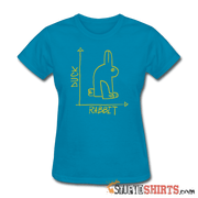 Rabbit or Duck - Women's T-Shirt - StupidShirts.com Women's T-Shirt StupidShirts.com