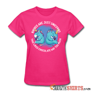 Rhinos Are Just Unicorns - Women's T-Shirt - StupidShirts.com Women's T-Shirt StupidShirts.com