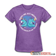 Rhinos Are Just Unicorns - Women's T-Shirt - StupidShirts.com Women's T-Shirt StupidShirts.com