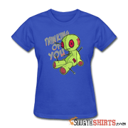 Voodoo Doll Thinking Of You - Women's T-Shirt - StupidShirts.com Women's T-Shirt StupidShirts.com