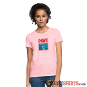 Paws  - Women's T-Shirt - StupidShirts.com Women's T-Shirt StupidShirts.com