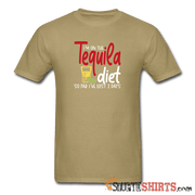 Tequila Diet - Men's T-Shirt - StupidShirts.com Men's T-Shirt StupidShirts.com