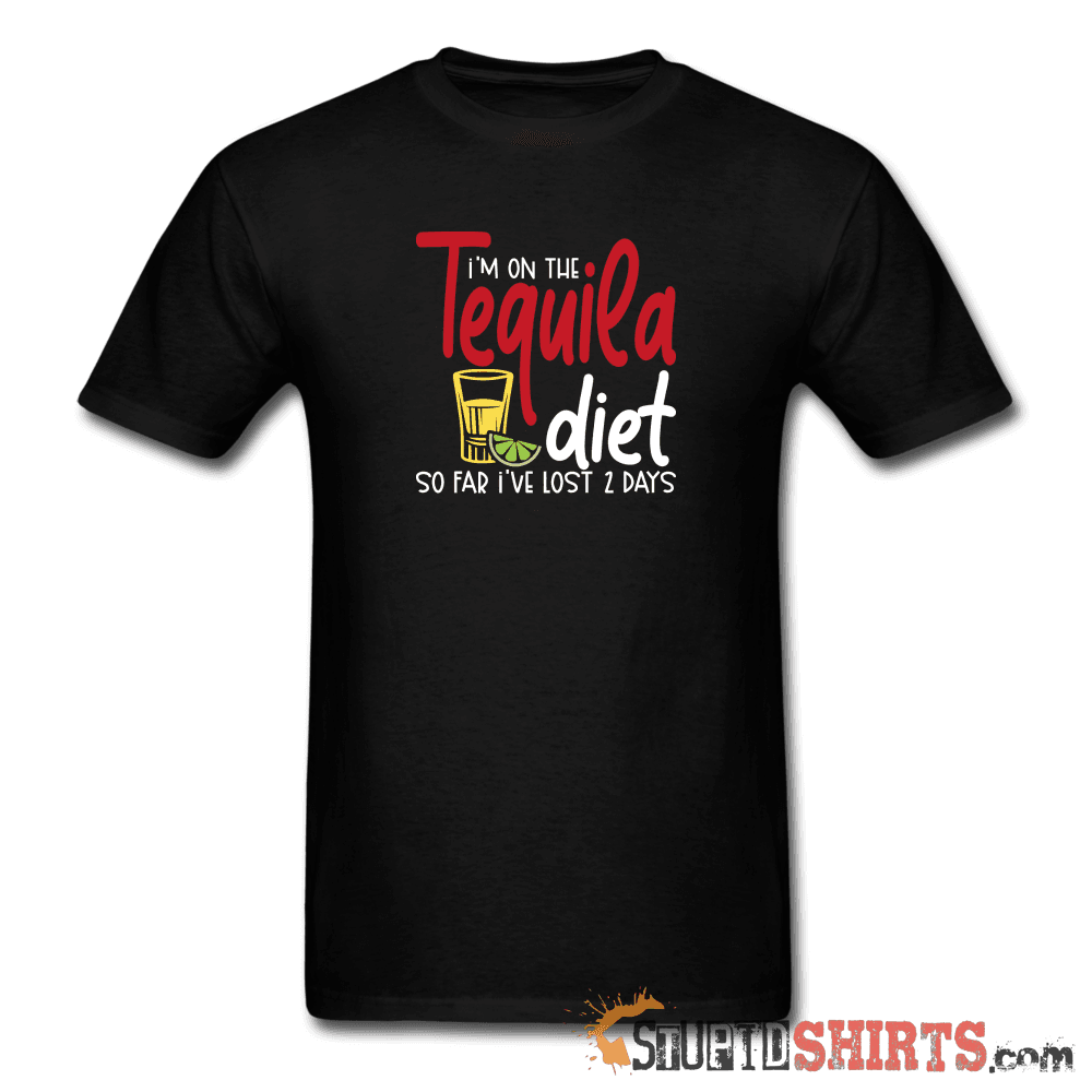 Tequila Diet Funny Graphic T-Shirt | StupidShirts.com Unisex T-Shirt StupidShirts.com
