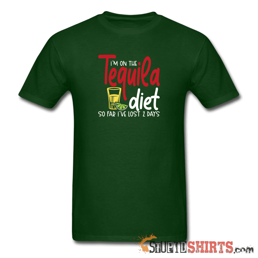 Tequila Diet Funny Graphic T-Shirt | StupidShirts.com Unisex T-Shirt StupidShirts.com