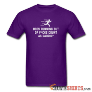 Running Out Of F*cks - Men's T-Shirt - StupidShirts.com Men's T-Shirt StupidShirts.com