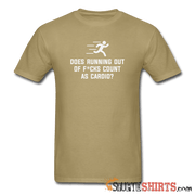 Running Out Of F*cks - Men's T-Shirt - StupidShirts.com Men's T-Shirt StupidShirts.com