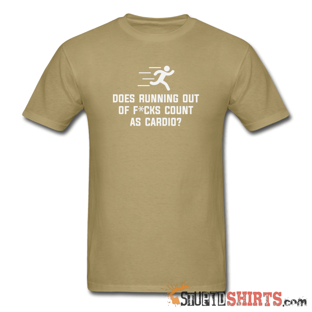 Running Out Of F*cks Funny T-Shirt | StupidShirts.com Unisex T-Shirt StupidShirts.com