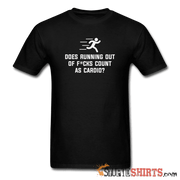 Running Out Of F*cks - Men's T-Shirt - StupidShirts.com Men's T-Shirt StupidShirts.com