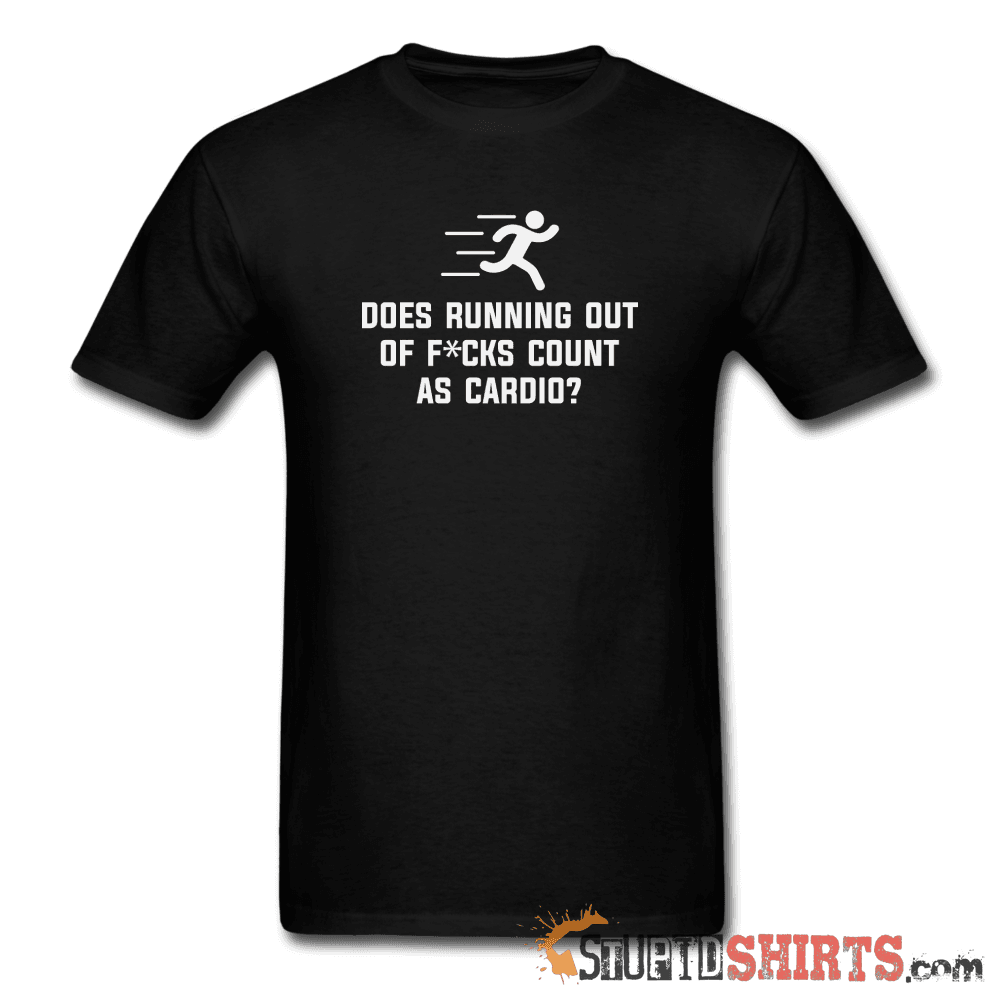 Running Out Of F*cks Funny T-Shirt | StupidShirts.com Unisex T-Shirt StupidShirts.com