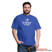 Running Out Of F*cks - Men's T-Shirt - StupidShirts.com Men's T-Shirt StupidShirts.com