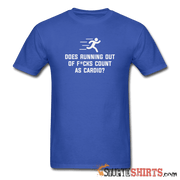 Running Out Of F*cks - Men's T-Shirt - StupidShirts.com Men's T-Shirt StupidShirts.com