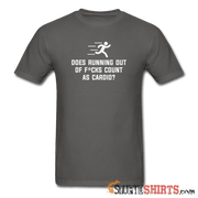 Running Out Of F*cks - Men's T-Shirt - StupidShirts.com Men's T-Shirt StupidShirts.com