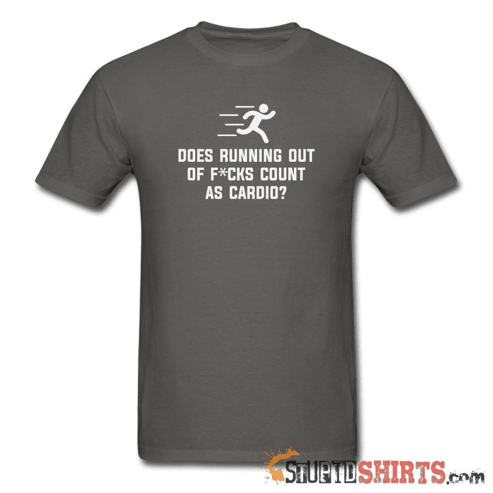 Running Out Of F*cks Funny T-Shirt | StupidShirts.com Unisex T-Shirt StupidShirts.com