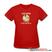 Chicken Pet - Women's T-Shirt - StupidShirts.com Women's T-Shirt StupidShirts.com