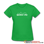 Speaker City - Women's T-Shirt - StupidShirts.com Women's T-Shirt StupidShirts.com