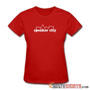 Speaker City - Women's T-Shirt - StupidShirts.com Women's T-Shirt StupidShirts.com
